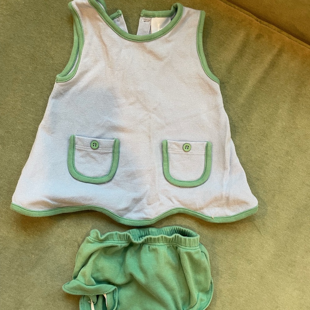 Bella Bliss Kerry Bloomer Set 18m EUC